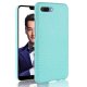Carcasa Honor 10 Cuero Estilo Croco Turquesa