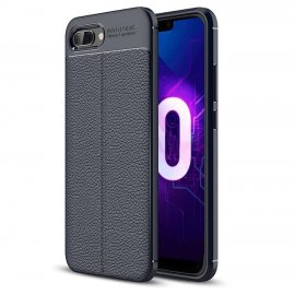 Funda Honor 10 Tpu Cuero 3D Azul
