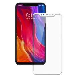 Protector Pantalla Cristal Blanco Templado Xiaomi MI 8