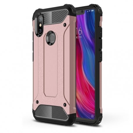 Funda Xiaomi MI 8 Shock Resistante Rosa