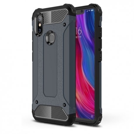 Funda Xiaomi MI 8 Shock Resistante Navy