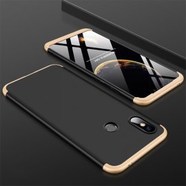 Funda 360 Xiaomi Mi 8 Oro y Negra