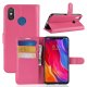 Funda Libro Xiaomi Mi 8 Soporte fucsia 