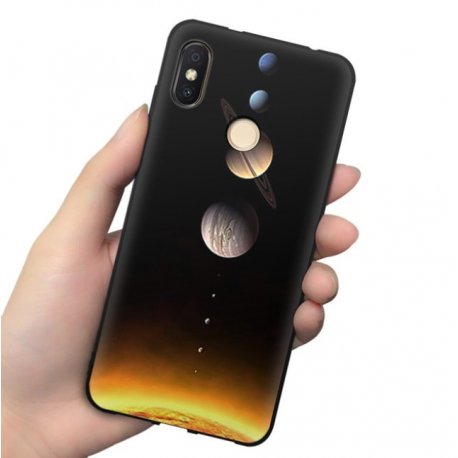 Funda Xiaomi MI 8 Gel Dibujo Cosmos