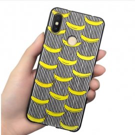 Funda Xiaomi MI 8 Gel Dibujo Banana