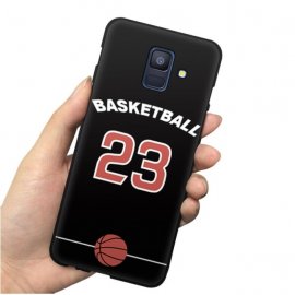 Funda Samsung Galaxy A6 2018 Gel Dibujo BasketBall
