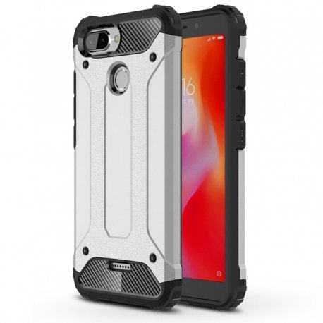 Funda Xiaomi Redmi 6 Shock Resistante Gris
