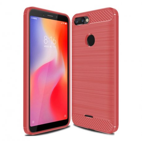 Funda Xiaomi Redmi 6 Tpu 3D Roja