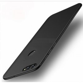 Funda Gel Xiaomi Redmi 6 Flexible y lavable Mate Negra
