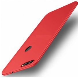 Funda Gel Xiaomi Redmi 6 Flexible y lavable Mate Roja