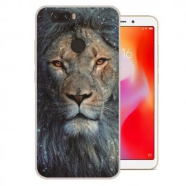 Funda Xiaomi Redmi 6 Gel Dibujo Leon