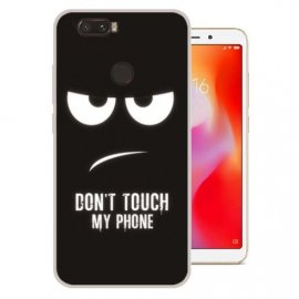Funda Xiaomi Redmi 6 Gel Dibujo Enfadado