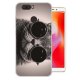 Funda Xiaomi Redmi 6 Gel Dibujo Gato con Gafas