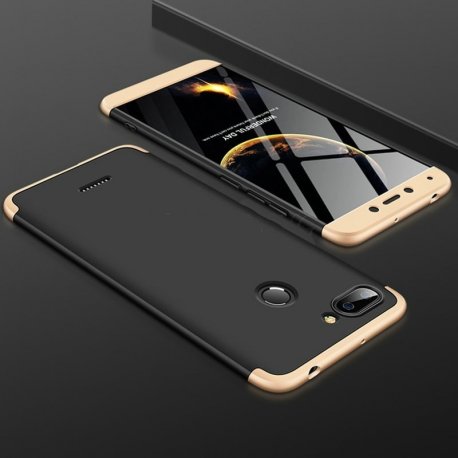 Funda 360 Xiaomi Redmi 6 Dorada y Negra