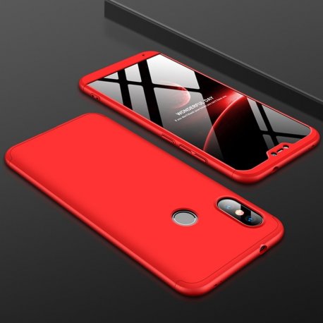 apelación presumir Bajo mandato Funda 360 Xiaomi Mi A2 Lite Roja