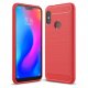 Funda Xiaomi Mi A2 Lite Tpu 3D Cepillada Roja