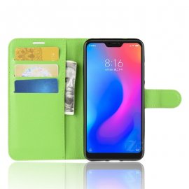 Funda Libro Xiaomi Mi A2 Lite Soporte Verde