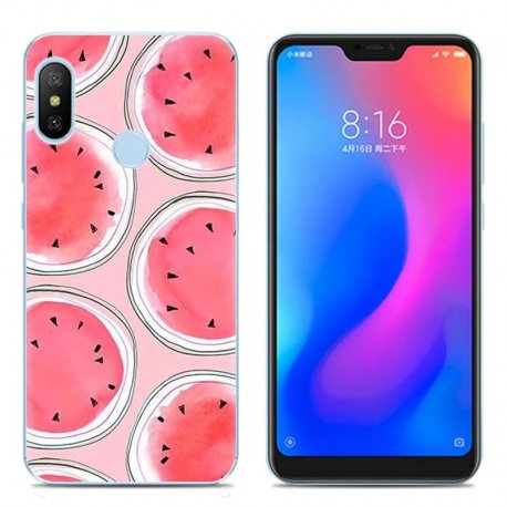 Funda Xiaomi Mi A2 Lite Gel Dibujo Sandia