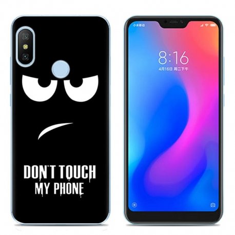 Funda Xiaomi Mi A2 Lite Gel Dibujo Enfadado