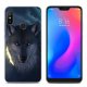 Funda Xiaomi Mi A2 Lite Gel Dibujo Lobo II