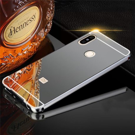 Bumper Xiaomi MI A2 Lite Aluminio Dual Gris