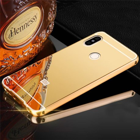 Bumper Xiaomi MI A2 Lite Aluminio Dual Dorado