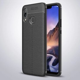 Funda Huawei P Smart Plus Tpu Cuero 3D Negra