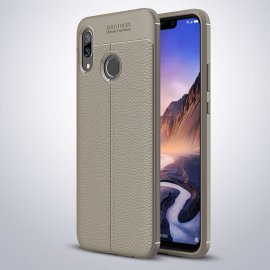 Funda Huawei P Smart Plus Tpu Cuero 3D Gris