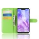 Funda cuero Flip Huawei P Smart Plus Verde