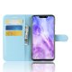 Funda cuero Flip Huawei P Smart Plus Azul