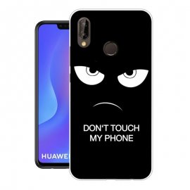 Funda Huawei P Smart Plus Gel Dibujo Enfadado
