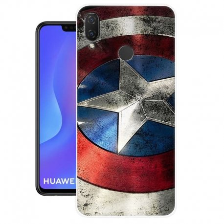 Funda Huawei P Smart Plus Gel Dibujo America