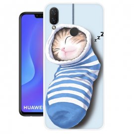 Funda Huawei P Smart Plus Gel Dibujo Gatito