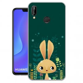 Funda Huawei P Smart Plus Gel Dibujo Conejo