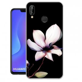 Funda Huawei P Smart Plus Gel Dibujo Flor