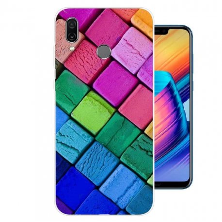 Funda Honor Play Gel Dibujo Cuadros