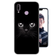 Funda Honor Play Gel Dibujo Gato Negro