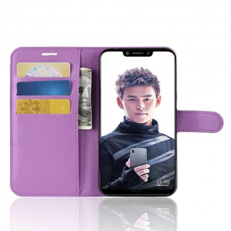 Funda Libro Honor Play Soporte Violeta
