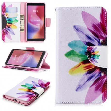 Funda Libro Xiaomi Redmi 6 Soporte Plumas