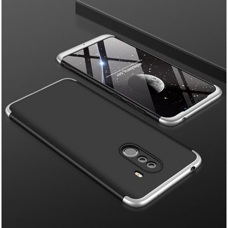 Funda 360 Xiaomi Pocophone F1 Gris y Negra
