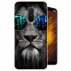 Funda Pocophone F1 Gel Dibujo Leon con Gafas
