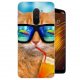 Funda Pocophone F1 Gel Dibujo Gato Playero