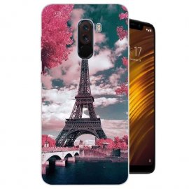 Funda Pocophone F1 Gel Dibujo Paris