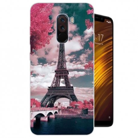Funda Pocophone F1 Gel Dibujo Paris