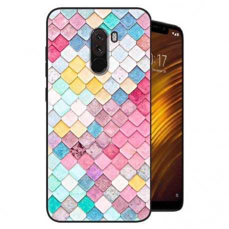 Funda Pocophone F1 Gel Dibujo Aquarela