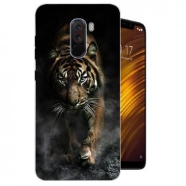 Funda Pocophone F1 Gel Dibujo Tigre