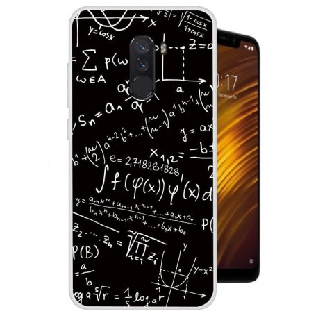 Funda Pocophone F1 Gel Dibujo Formulas
