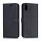 Funda cuero Flip iPhone XS Negra