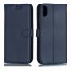 Funda cuero Flip iPhone XS Navy