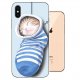 Funda iPhone XS Gel TPU Dibujo ZZZ